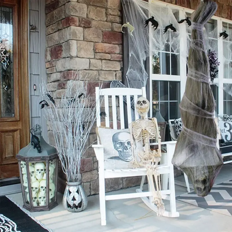 Hanging Mummy Halloween Decoration tag1