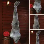 Hanging Mummy Halloween Decoration tag1