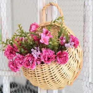 Hanging Rattan Basket