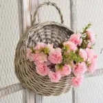 Hanging Rattan Basket tag1