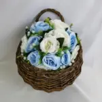 Hanging Rattan Basket tag1