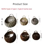 Hanging Rattan Basket tag1