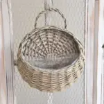 Hanging Rattan Basket tag1