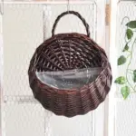 Hanging Rattan Basket tag1