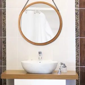 Hanging Round Mirror