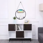 Hanging Round Mirror tag1