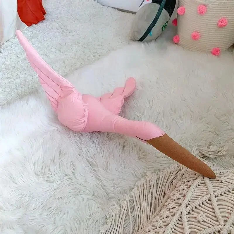 Hanging Stork cuddly toy | Nice decoration for the children's room -  - #tag1#