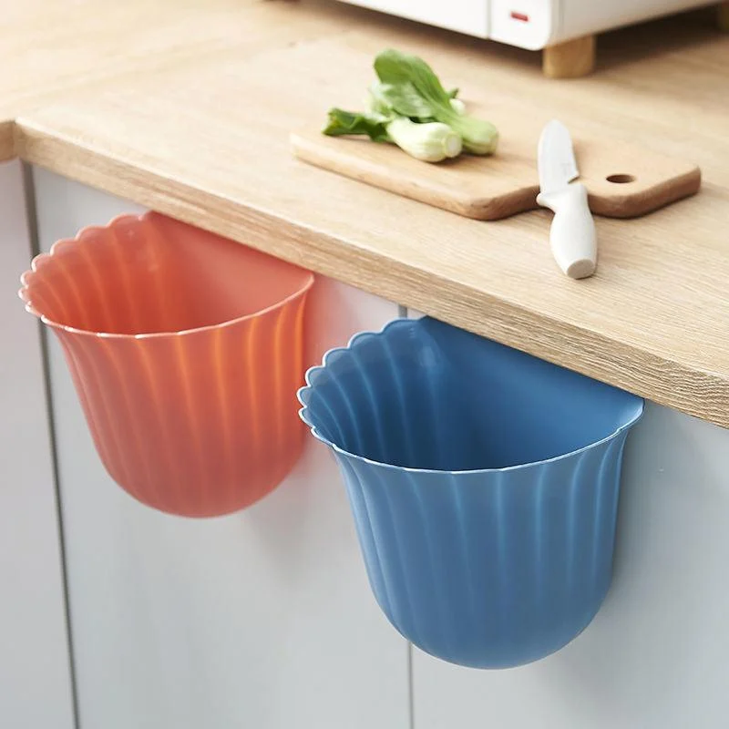 Hanging Trash Can, Kitchen Waste Bin for Cabinet Door -  - #tag1#