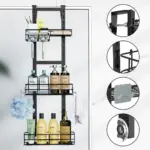 Hanging and Over Door Shower Caddies tag1