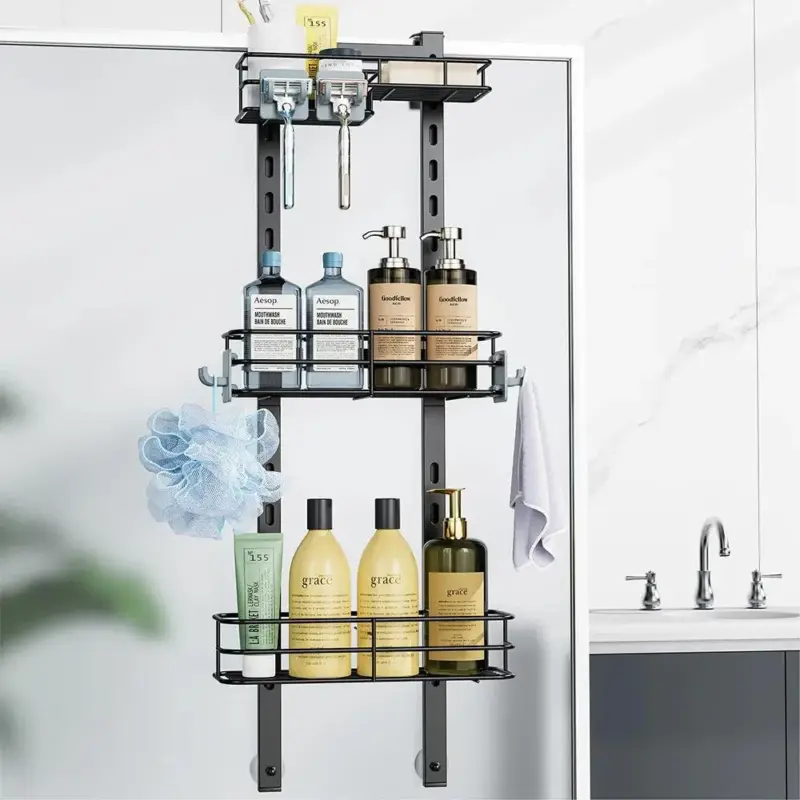 Hanging and Over Door Shower Caddies tag1