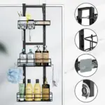 Hanging and Over Door Shower Caddies tag1