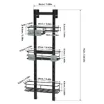 Hanging and Over Door Shower Caddies tag1