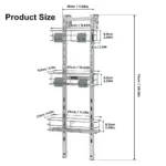 Hanging and Over Door Shower Caddies tag1