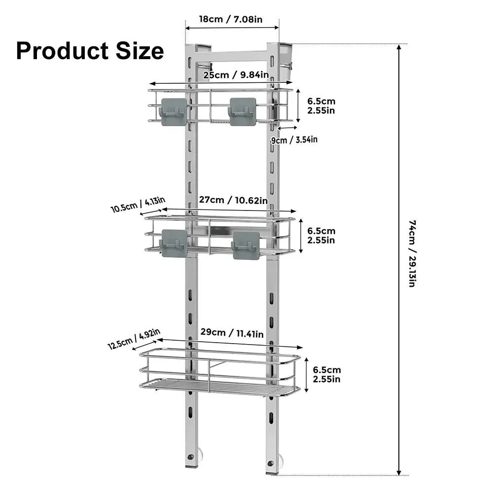 Hanging and Over Door Shower Caddies -  - #tag1#