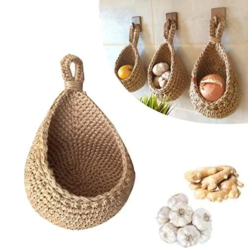 Hanging basket - EcoWeave - Fruit and vegetable storage - On the Wall -  - #tag1#