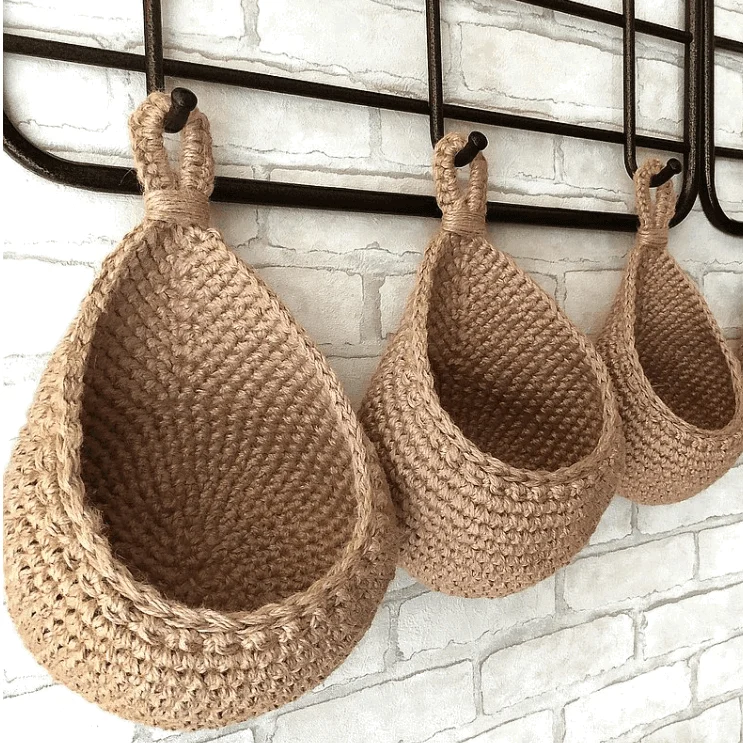 Hanging basket - EcoWeave - Fruit and vegetable storage - On the Wall -  - #tag1#