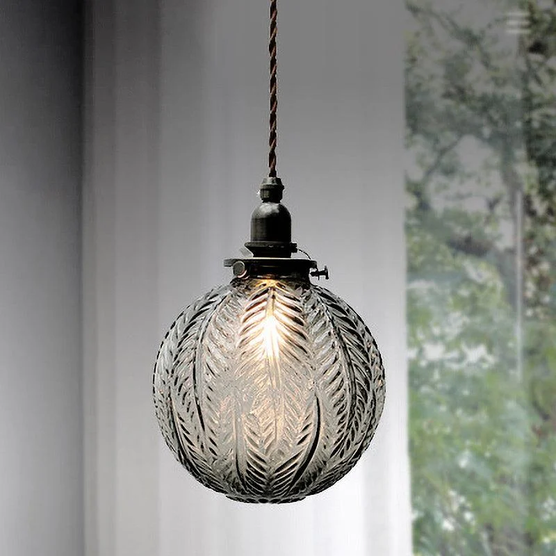 Hanging lamp - ColonialGlow - 1-Cup Glass - Spring design -  - #tag1#