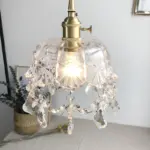 Hanging lamp Crystalite Transparent Elegant Design tag1