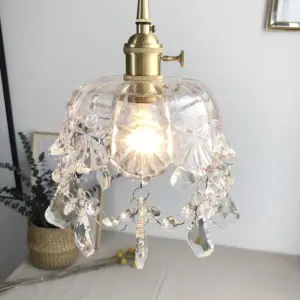 Hanging lamp - Crystalite - Transparent - Elegant Design