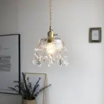Hanging lamp Crystalite Transparent Elegant Design tag1