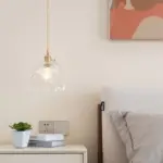 Hanging lamp Crystalite Transparent Elegant Design tag1