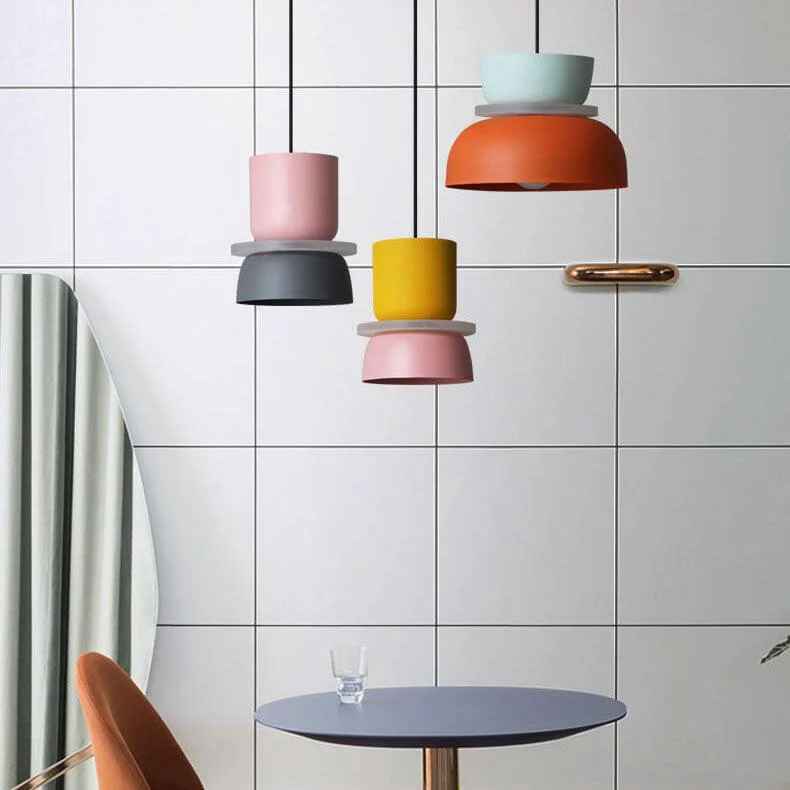 Hanging lamp - Macaron - Colorful Design - Energy-efficient LED -  - #tag1#