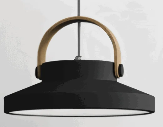 Hanging lamp - Nordic - Modern LED - Wood imitation -  - #tag1#