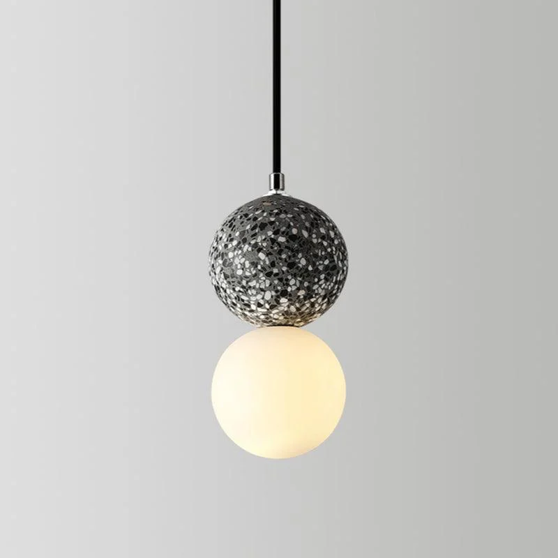 Hanging lamp - Valentina - Modern Design - Glass & LED -  - #tag1#