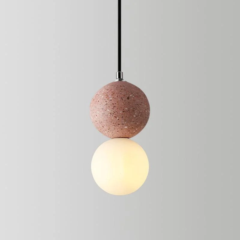 Hanging lamp - Valentina - Modern Design - Glass & LED -  - #tag1#
