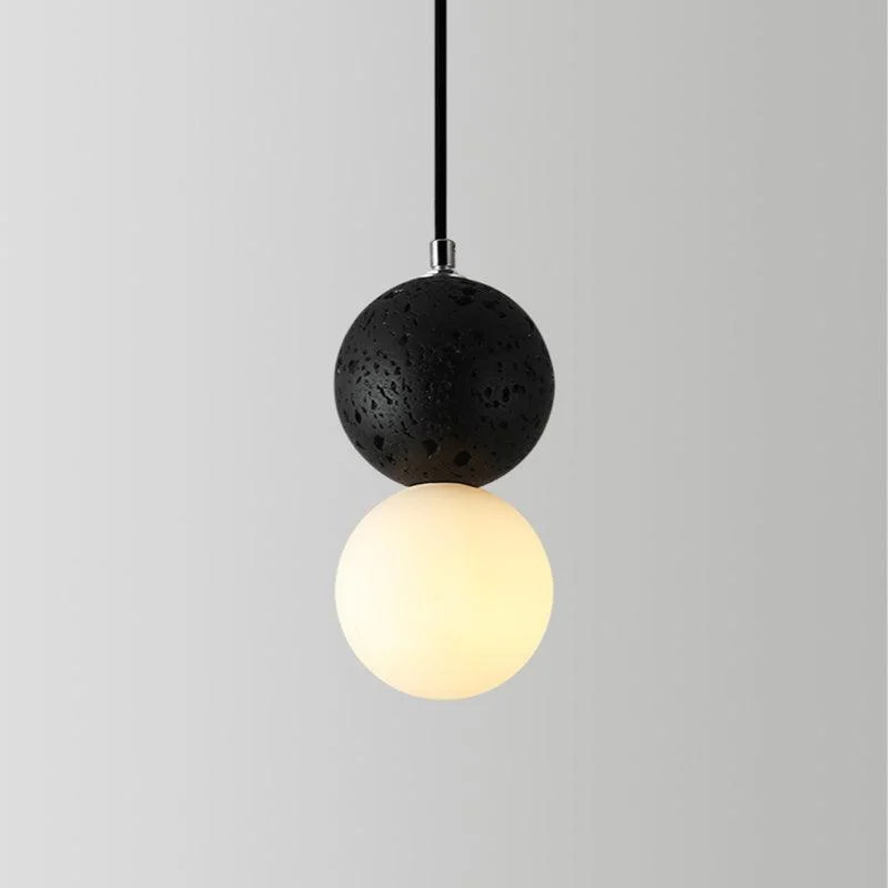 Hanging lamp - Valentina - Modern Design - Glass & LED -  - #tag1#