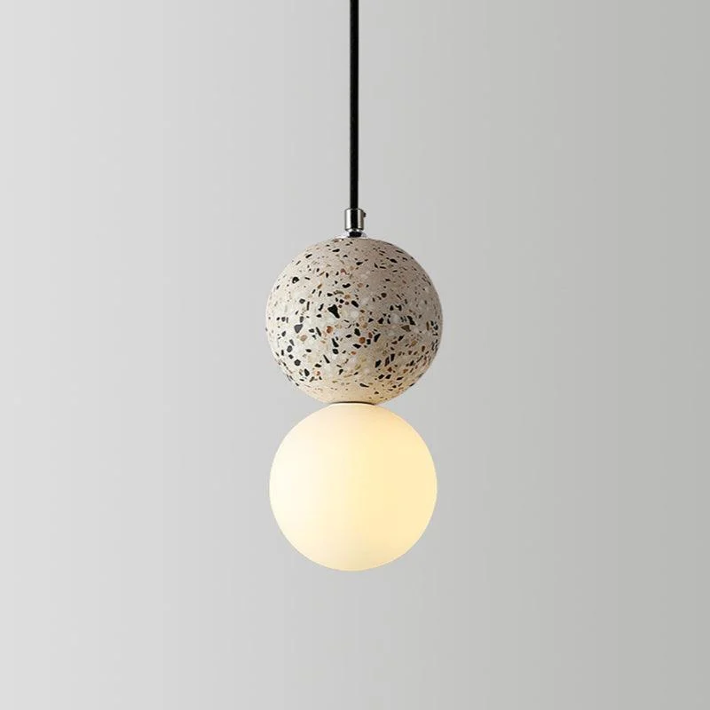 Hanging lamp - Valentina - Modern Design - Glass & LED -  - #tag1#