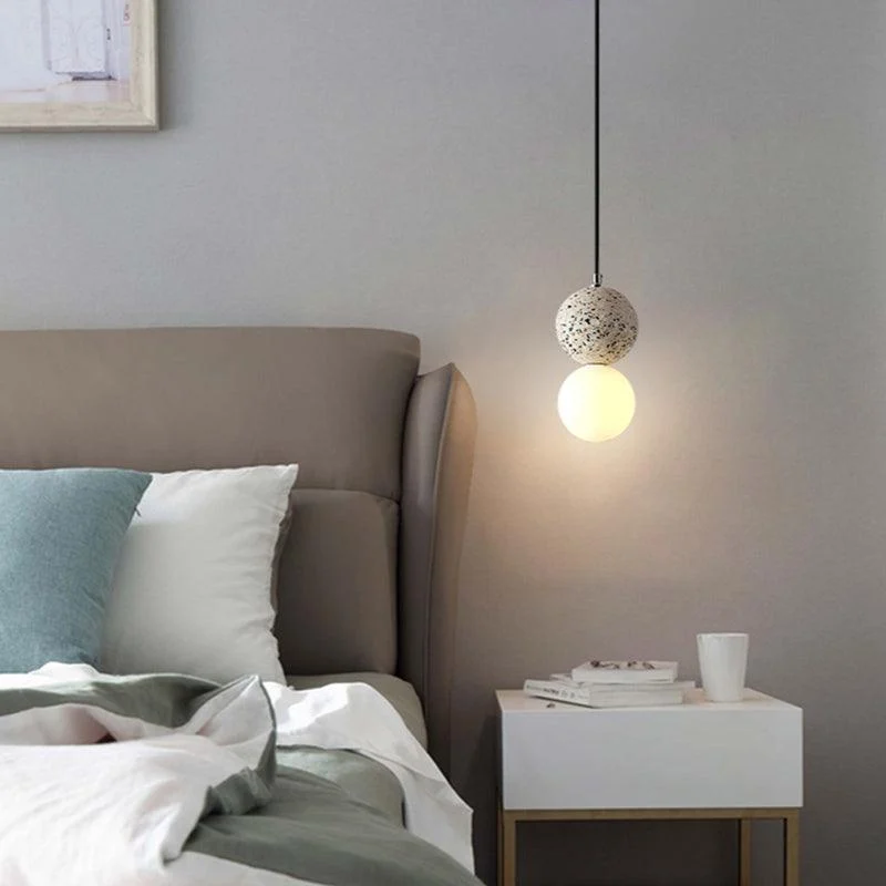 Hanging lamp - Valentina - Modern Design - Glass & LED -  - #tag1#