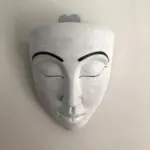 Hanging plant pot Visage tag1