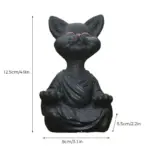 Happy Buddha Cat tag1