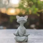 Happy Buddha Cat tag1