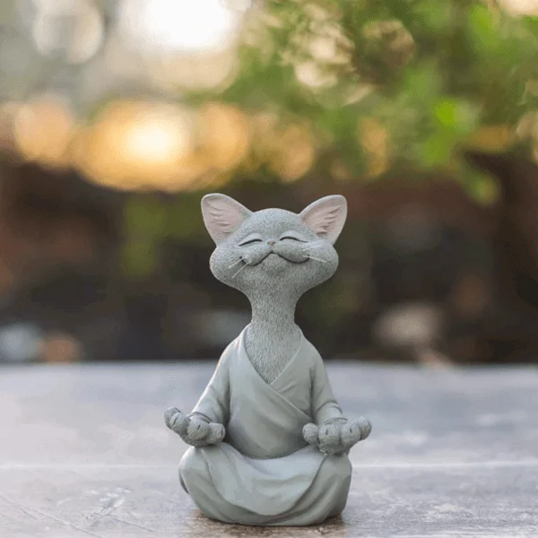 Happy Buddha Cat -  - #tag1#