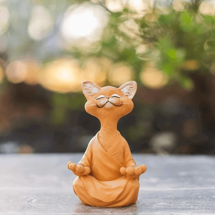 Happy Buddha Cat -  - #tag1#