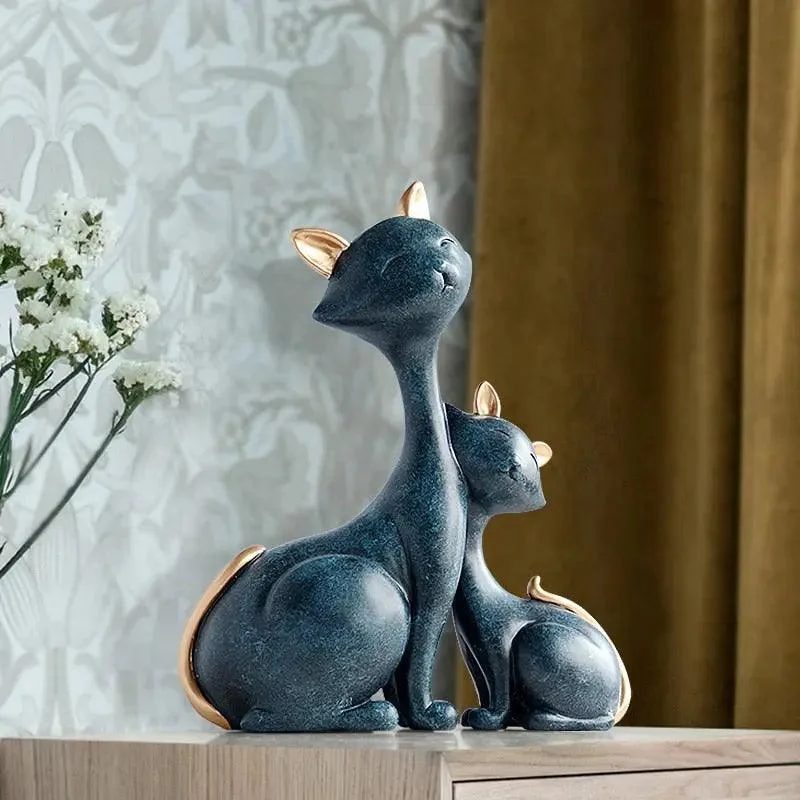 Happy Cat Figurines -