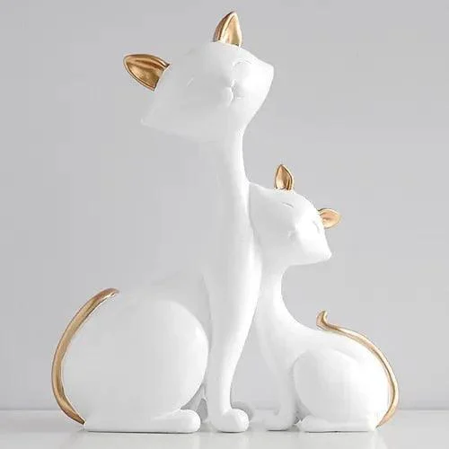 Happy Cat Figurines -