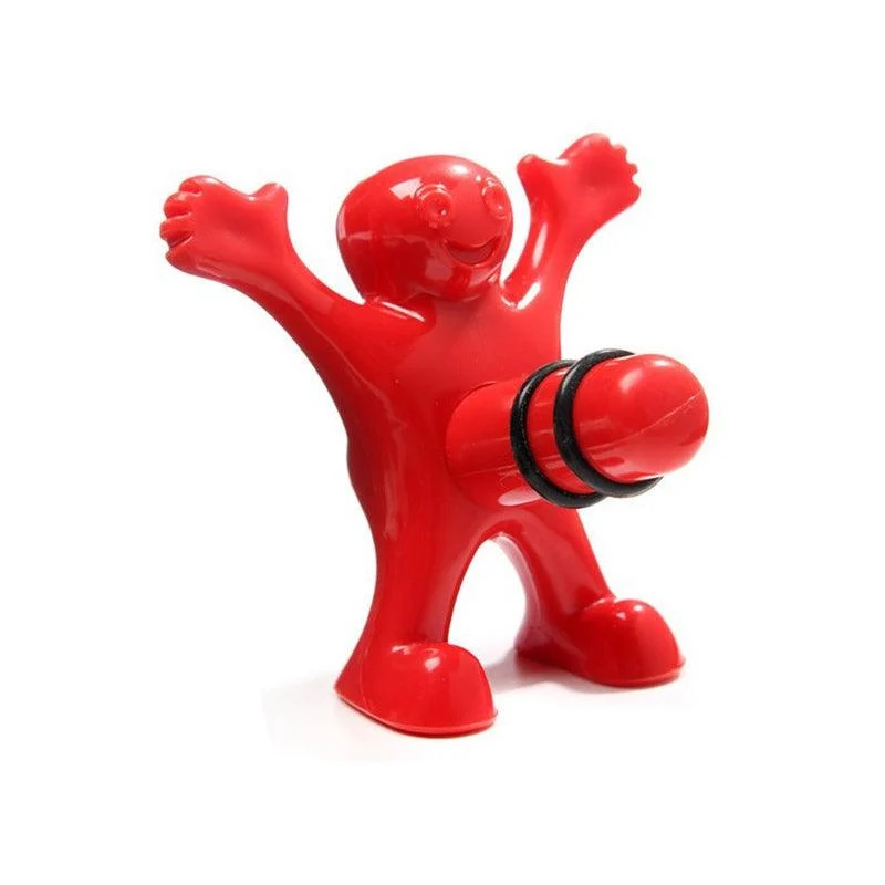Happy Man Corkscrew - Bottle Opener, & Wine Stopper -  - #tag1#