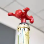 Happy Man Corkscrew Bottle Opener Wine Stopper tag1
