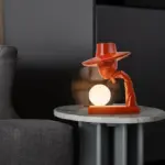 Hat Man Lamp