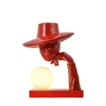Hat Man Lamp