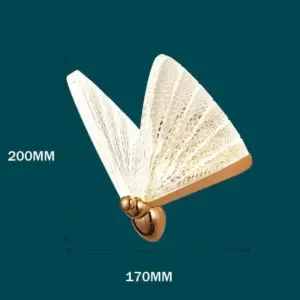 LED Butterfly Wall Sconce Luxury Decoration Butterfly