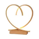 HeartWood Wooden Bedside Table with Heart Shaped Detail tag1