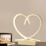 HeartWood Wooden Bedside Table with Heart Shaped Detail tag1