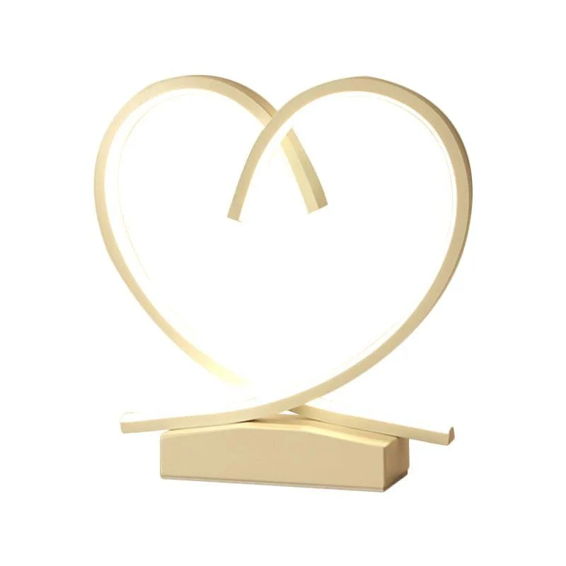 HeartWood - Wooden Bedside Table with Heart-Shaped Detail -  - #tag1#