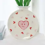 Heart Pattern Coffee Mug Plate Set tag1