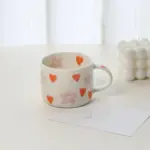 Heart Pattern Coffee Mug Plate Set tag1
