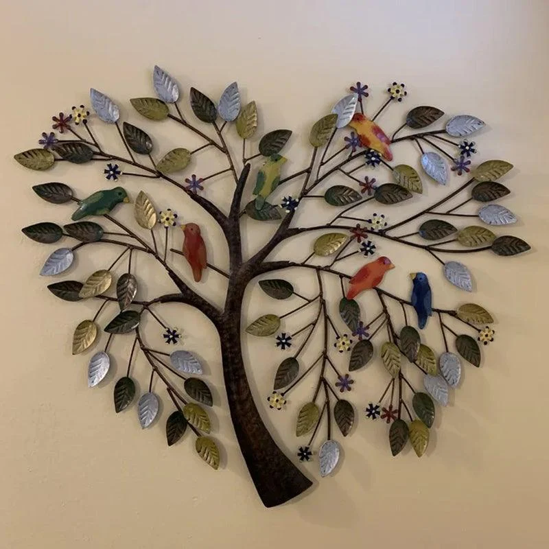 Heart Shaped Tree of Life - 3D Acrylic Wall Art Decor -  - #tag1#